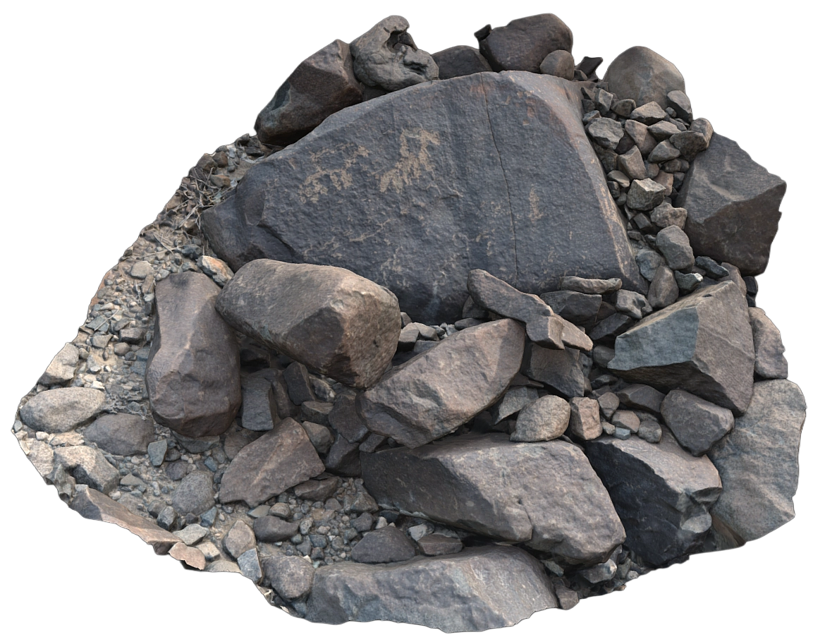 Petroglyph RA1, Luluya, Sharjah