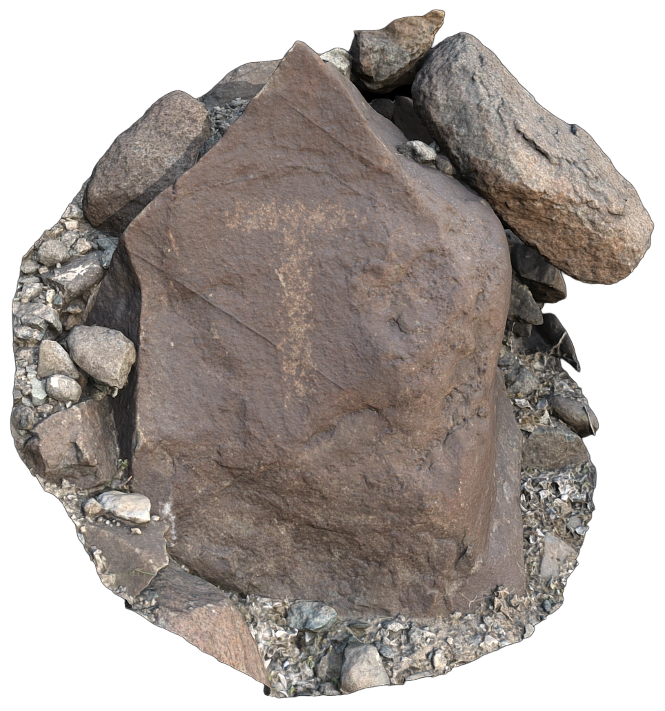 النقش الصخري RA52، لولية، الشارقة