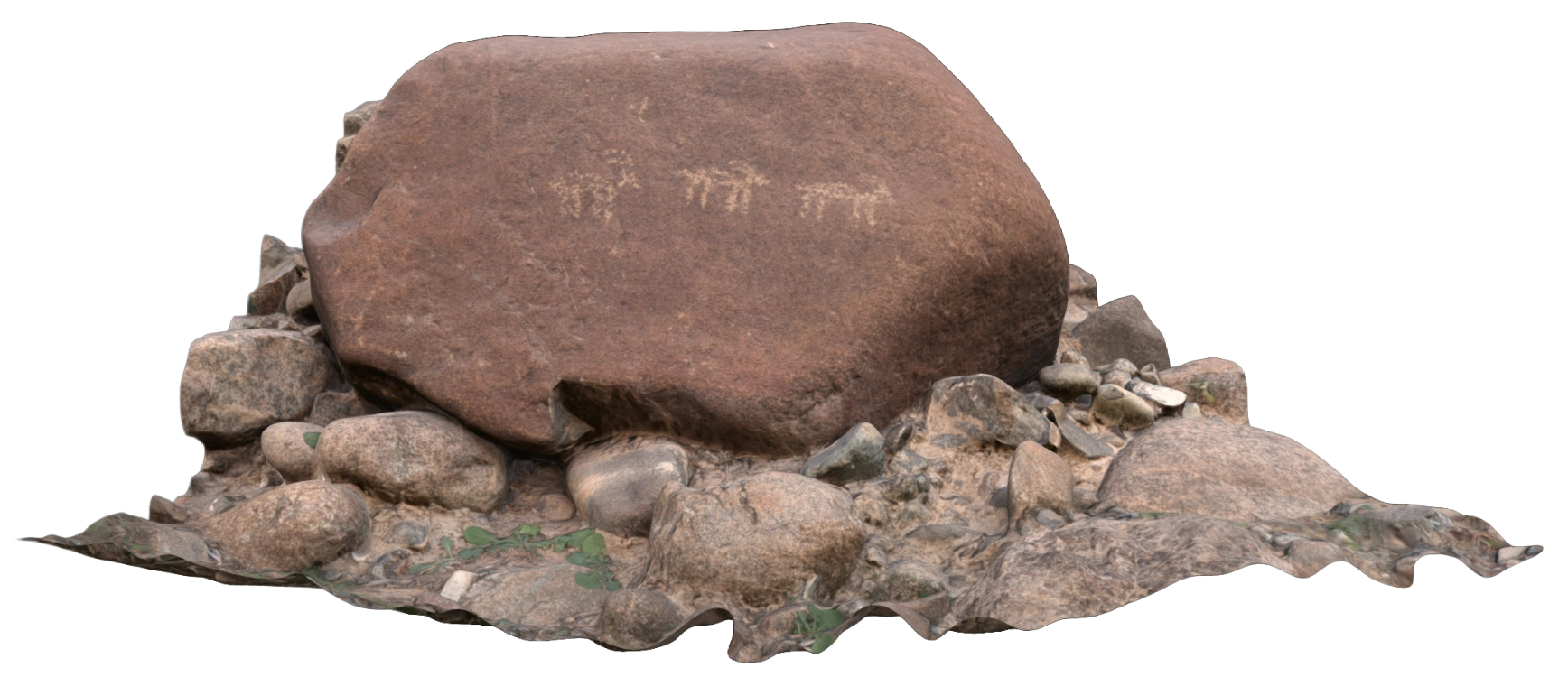 النقش الصخري ALFAI1، وادي الحلو، الشارقة