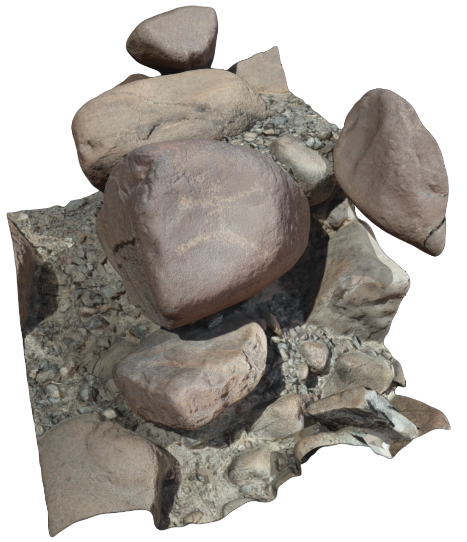 Petroglyph REEMA3, Wadi al Hilo, Sharjah