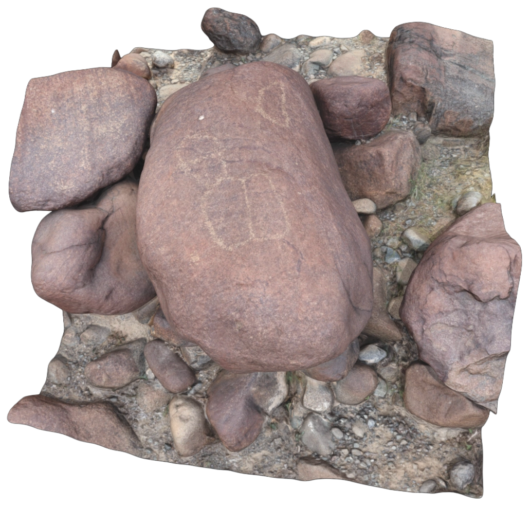 Petroglyph REEMA22, Wadi al Hilo, Sharjah