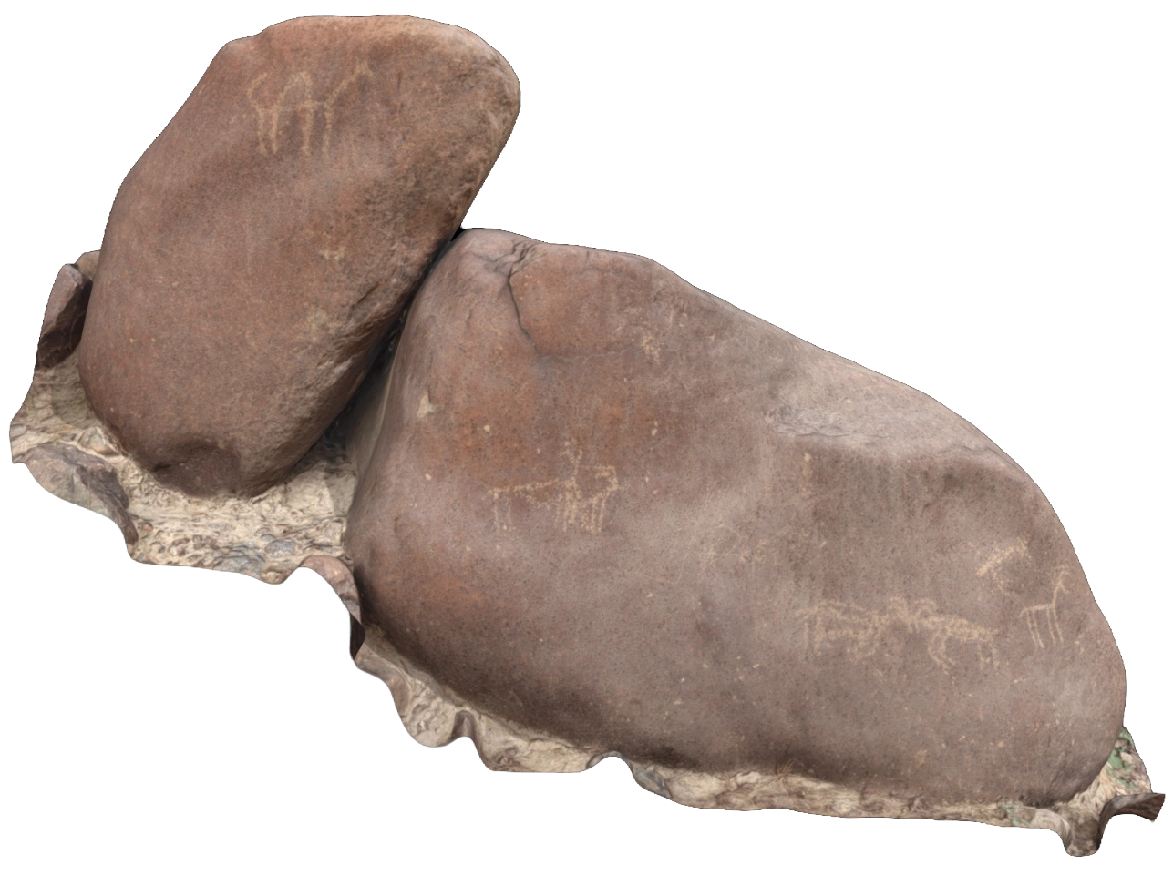 النقش الصخري REEMA27، وادي الحلو، الشارقة