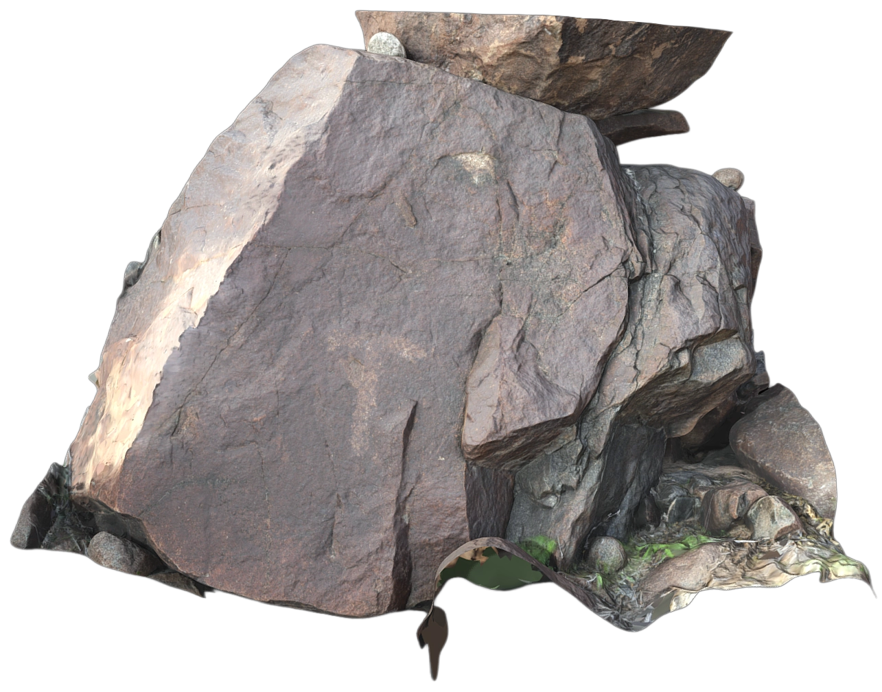 النقش الصخري RA50، اللؤلؤية، الشارقة