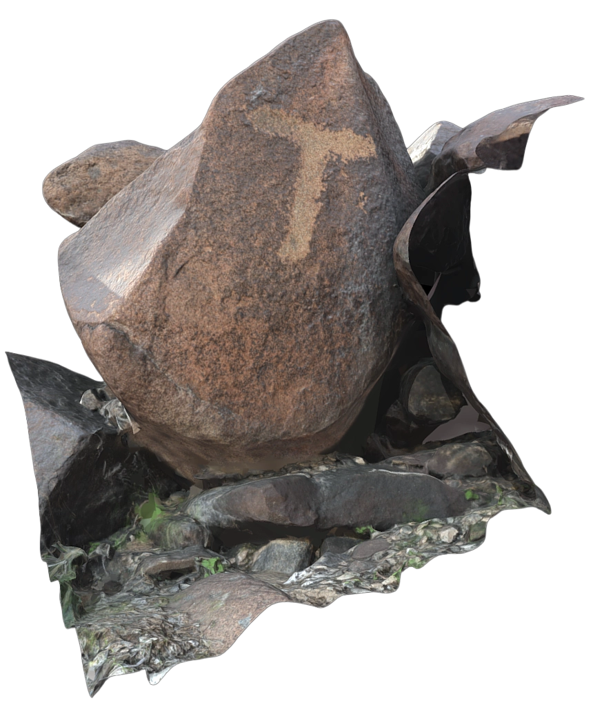 النقش الصخري RA45، لولية، الشارقة