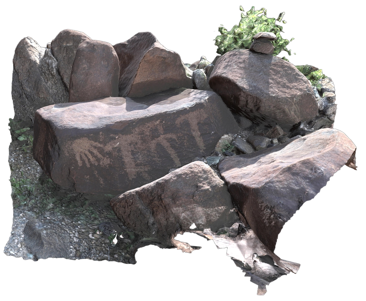 Petroglyph LU24, Luluya, Sharjah