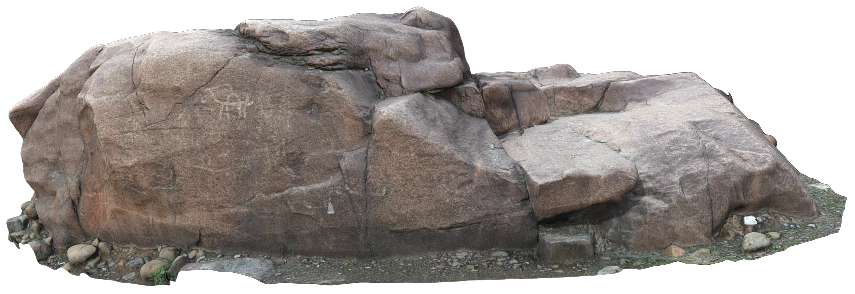 النقش الصخري WA4، وادي شي، الشارقة