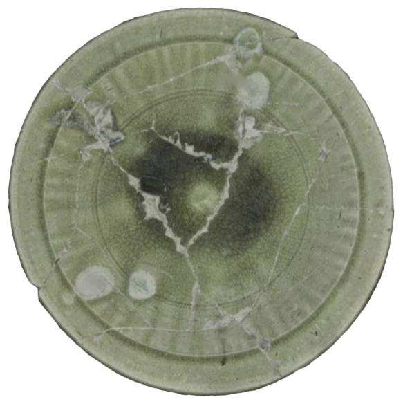 Celadon dish Saa 279c
