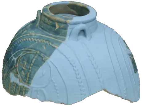 Glazed jar – SAA 157 C